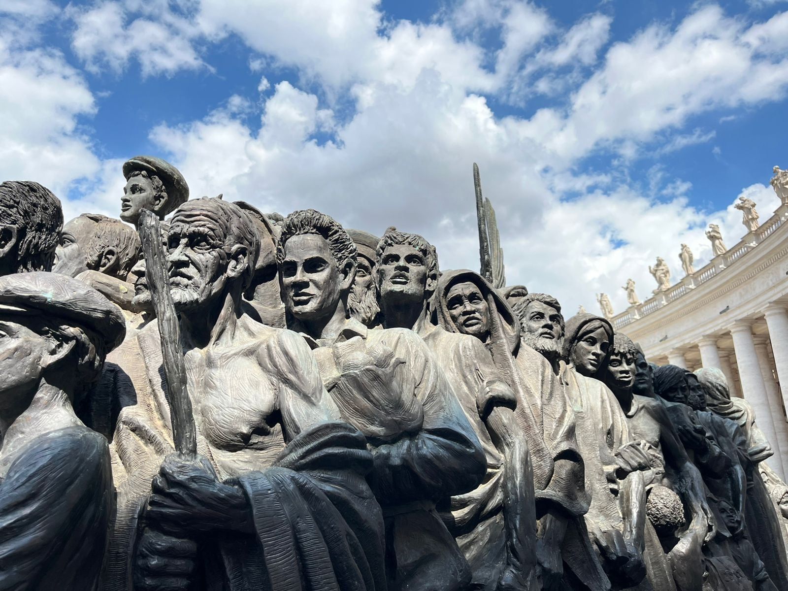 The sculpture, the truth, is beautiful.
