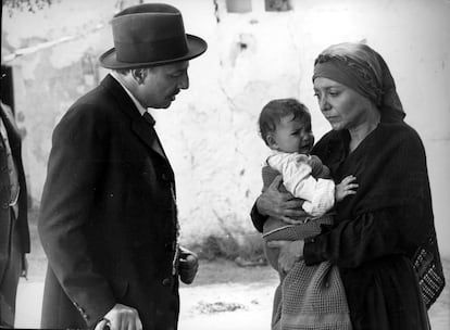 Héctor Alterio and Amparo Soler Leal, in 'The crime of Cuenca'.