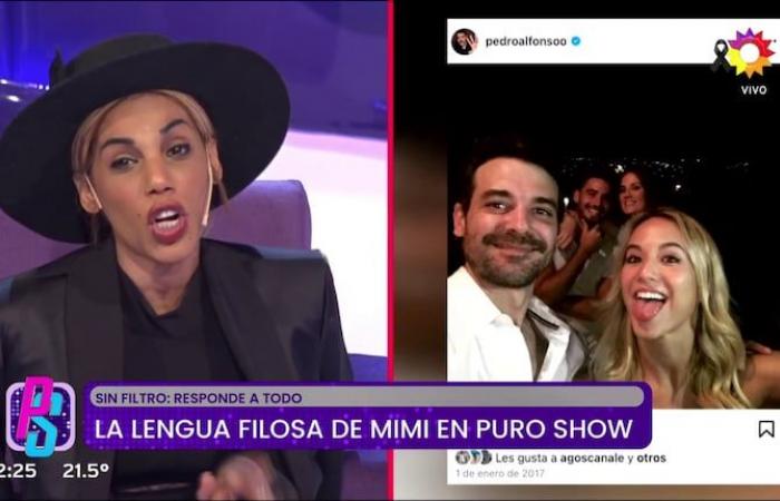 Mimi Alvarado said what happened between Pedro Alfonso, Flor Vigna and Paula Chaves: “His friends say it”