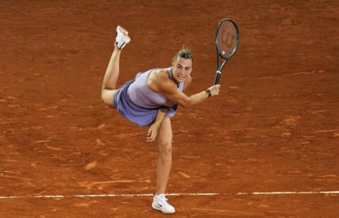 Aryna Sabalenka reaches her third consecutive final in Madrid