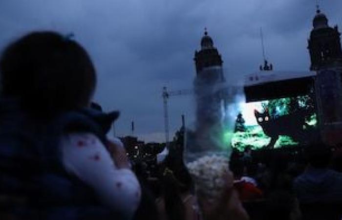 This is the number of people who attended the projection of ‘Flow’ in the CDMX Zócalo