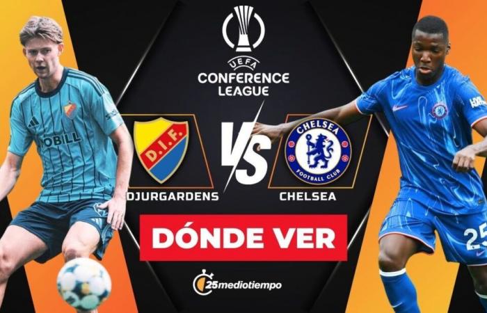 Where to see Djurgardens vs Chelsea live: UEFA Conference League 2025