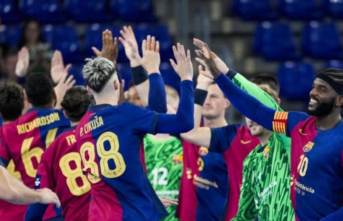 Barça, for the final 4 of the Champions League with the support of the Palau
