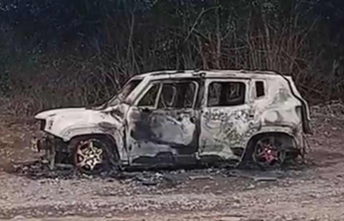 Macabro: They found the bodies of a couple in a calcined car
