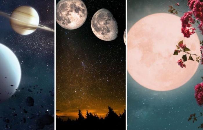 May 2025 astronomical events: lunar phases, shower of stars, conjunctions and full moon of flowers