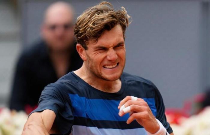 Draper is afraid in Madrid and is cited with an unstoppable musetti