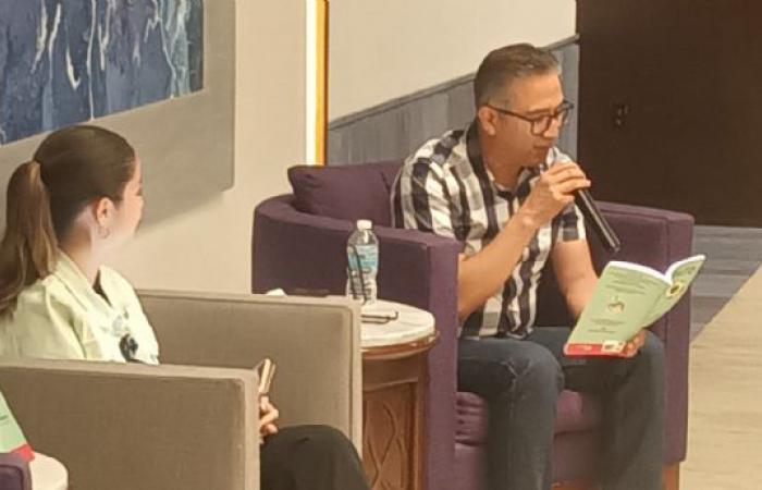 He threw goal! Gerardo Lugo presented his book: “Washito, dreams of his ball”
