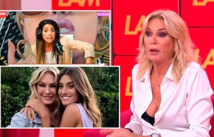 What did Cinthia Fernández do after putting Lola Latorre in her spicy fight with Yanina