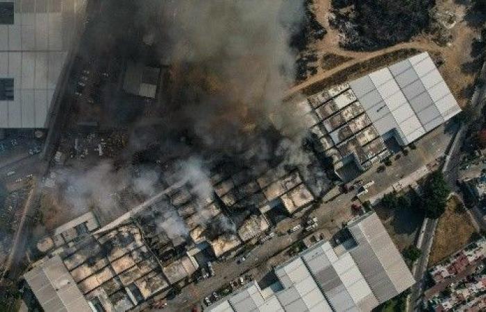 Fire in Tlaquepaque: images of yesterday’s tragedy in El Alamo (photos)