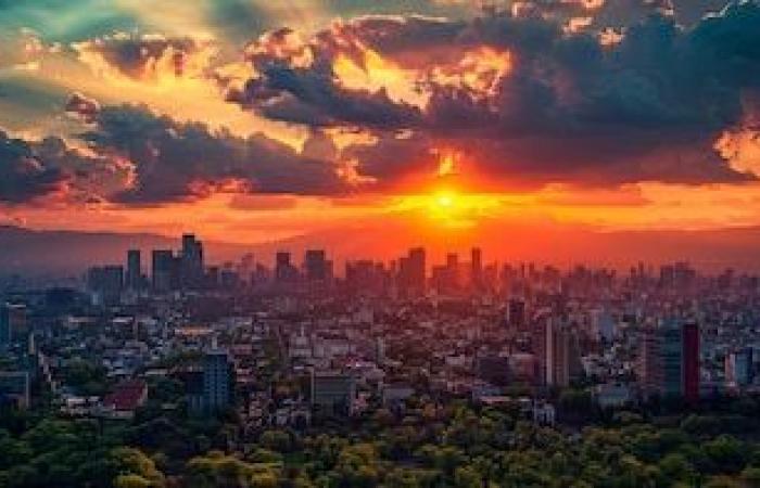 Climate in Mexico City: Wind and Ráfagas de Viento forecast