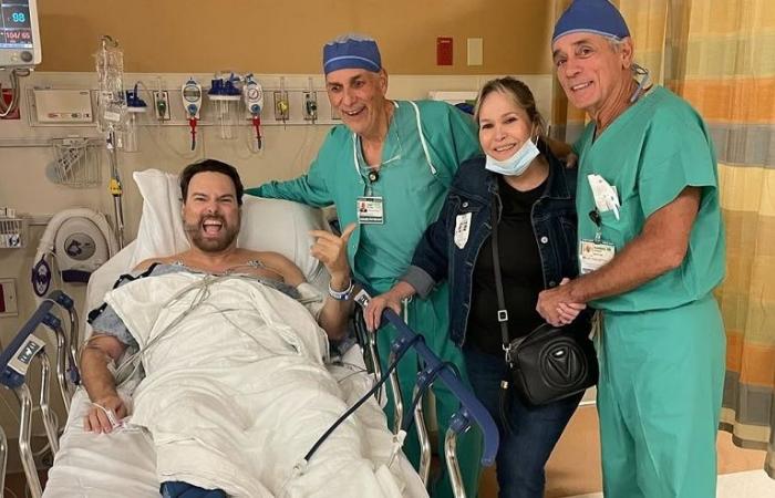 George Harris thanks Venezuelan doctor after being operated emergency
