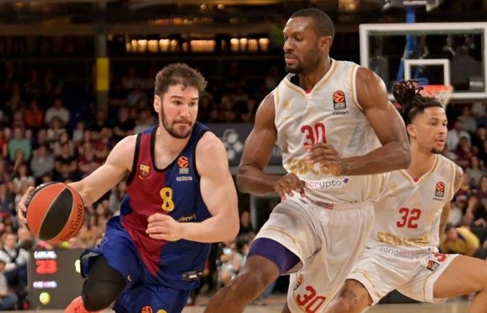 Barcelona forces the fifth game against Monaco