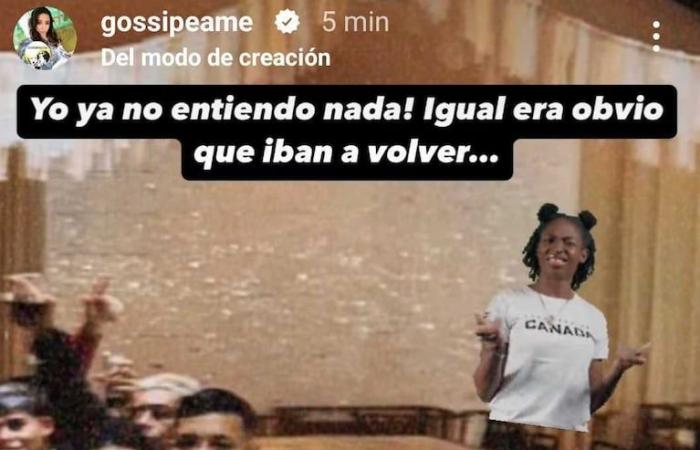 A photo of Wanda Nara and L-Grant appeared that uncovered the lie of the media and there was outrage in networks
