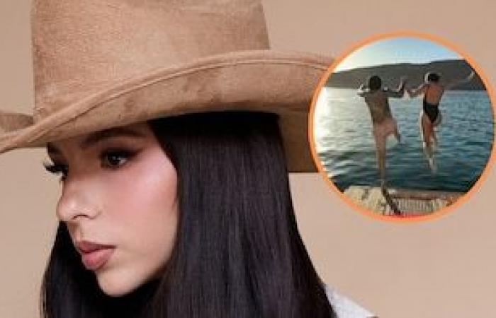 Thus Christian Nodal reacted to “The wrong”, a song that Angela Aguilar dedicated