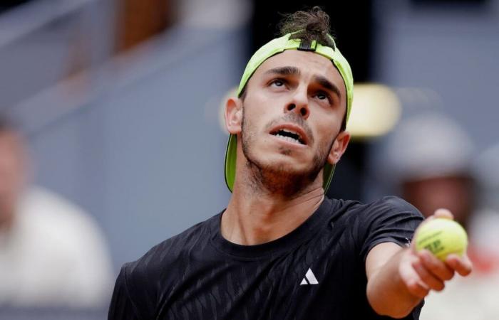 Francisco cerúndo looks for the final in Madrid against Casper Ruud, who stayed with the first set