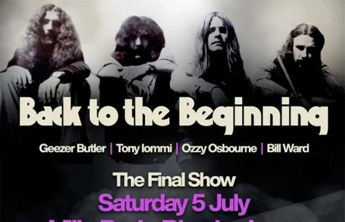 Ozzy Osbourne promises to do it “the best you can” in its last concert with Black Sabbath, but admits that “it could be sitting”