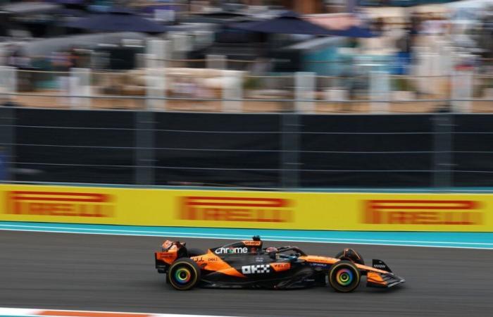 Piastri begins strong in the P1 of Miami F1; Sainz 4th and Alonso 10th