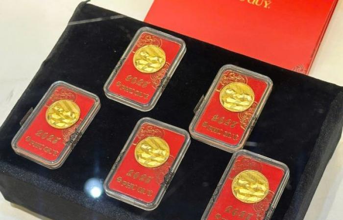 Gold price today 03/2025: slightly increased