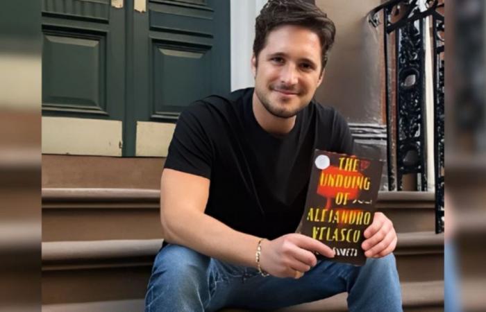 Diego Boneta announces the launch of his book The Perdition of Alejandro Velasco