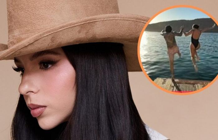 Thus Christian Nodal reacted to “The wrong”, a song that Angela Aguilar dedicated