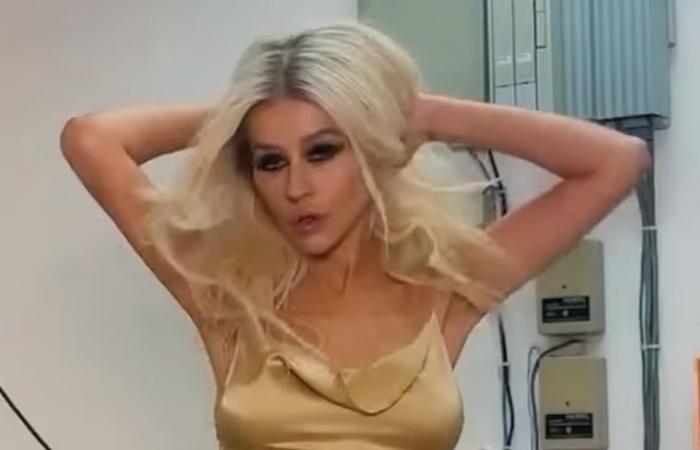 The incredible physical change of Christina Aguilera that generated criticism in social networks