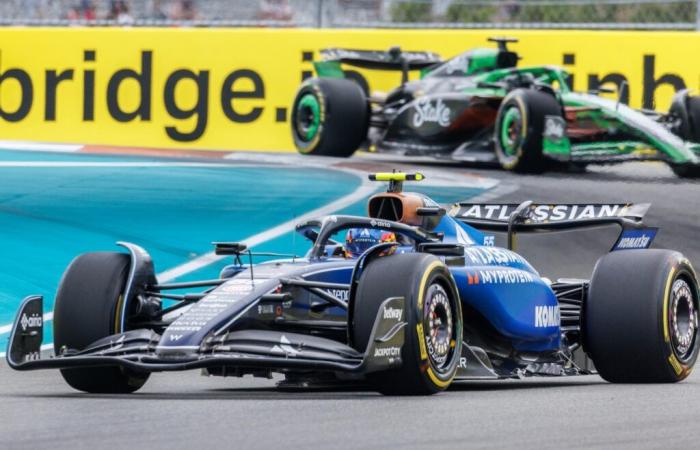 Classification and grill of the Miami GP Sprint F1