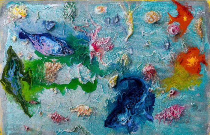 Miquel Barceló exhibits in the Acquavella gallery in New York