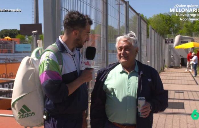 Isma Juárez Highway with what has spent an assistant from Mutua Madrid Open: “That gives ham”