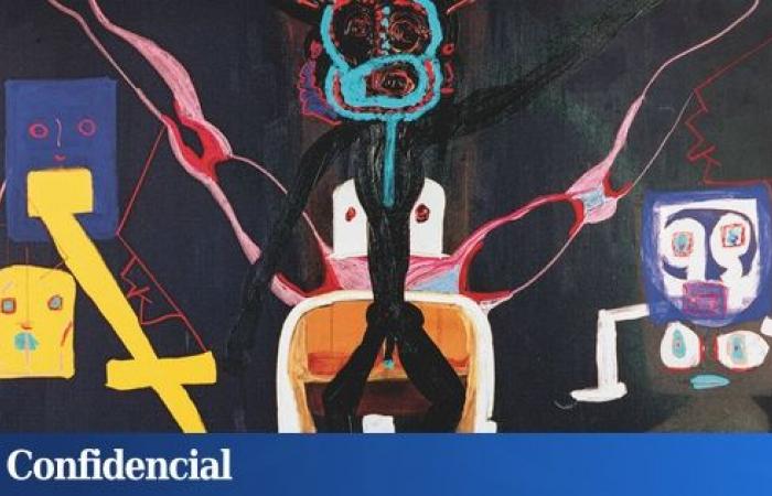 Jazz, jealousy, acrylics and the intimate reverse of Miles Davis paintings