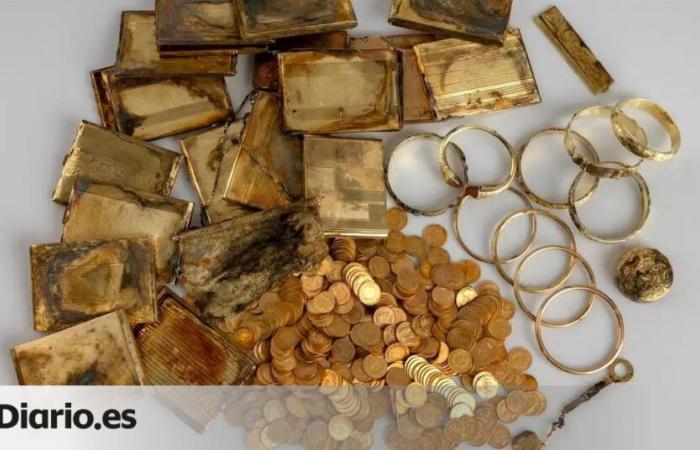 Some hikers find a twentieth -century gold treasure in the Czech Republic