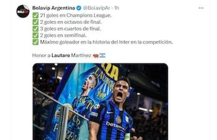 The best memes of the exciting definition between Inter and Barcelona for the Champions League: Lautaro Martínez, the chosen