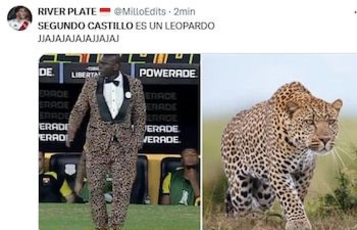 “He left me in shock”: the memes for the “leopard” look of the DT of Barcelona of Ecuador against River by the Libertadores