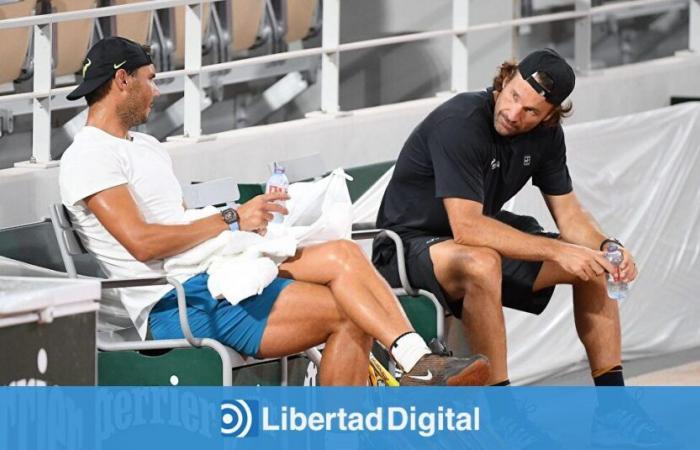 Carlos Moyá, to train Nadal to try to become the Wall Street wolf