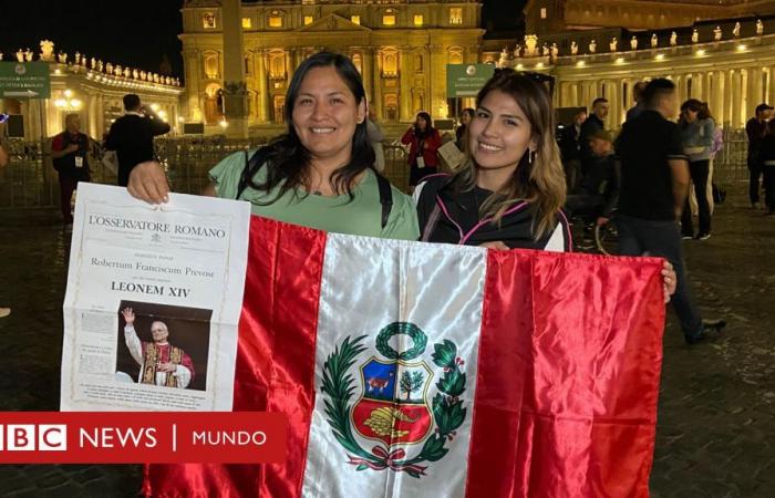 “For us it is like winning a World Cup”: the effusive reaction of Peruvians in the Vatican after Robert Prevost’s appointment