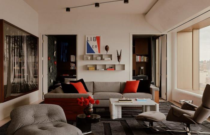 Jessie Schuster triumphs with this floor full of art and color
