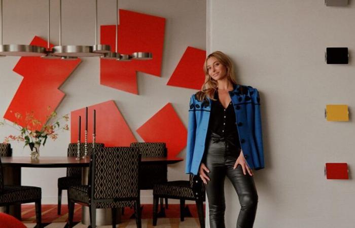 Jessie Schuster triumphs with this floor full of art and color
