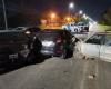 In La Plata, four cars starred in a brutal chain shock and one of the drivers fled
