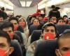 A new flight of repatriated migrants from Honduras arrived in Venezuela