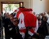 In an emotional ceremony, Ronnie Scott, the Argentine pilot who fought against Hitler in World War II dismissed in the British cemetery