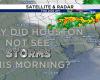 Why Houston missed the storm bullet Thursday morning