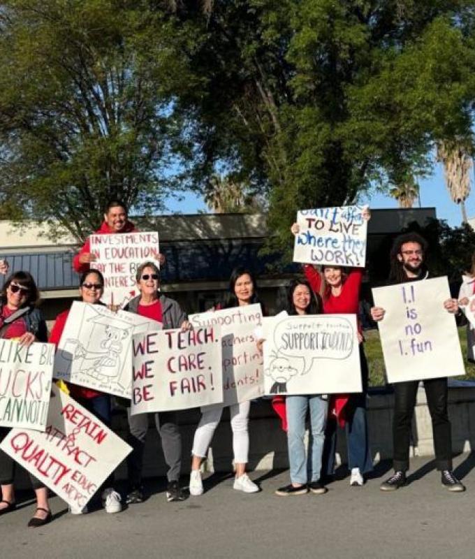 East San Jose teachers demand raises to cover cost of living