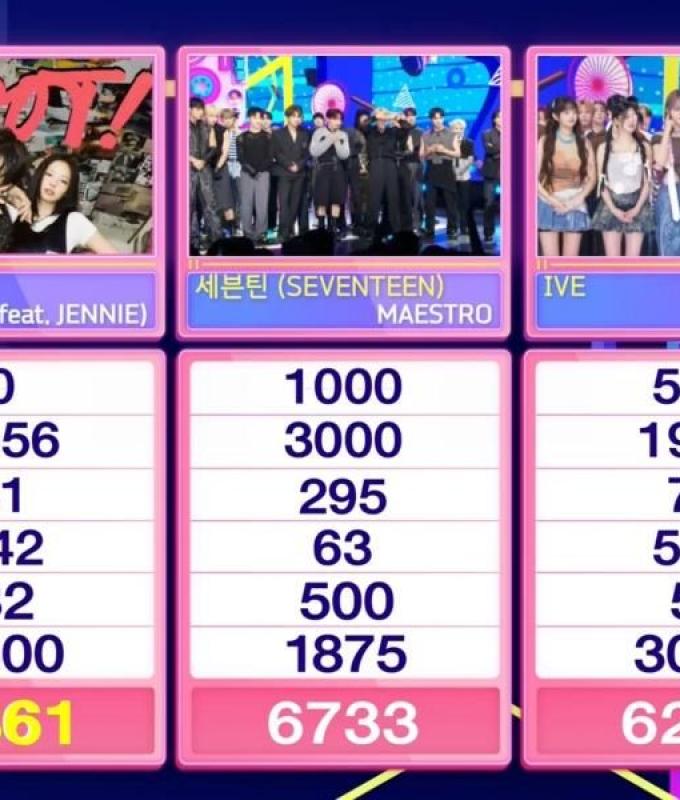 Zico and Jennie get the 1st victory for “SPOT!” in “Inkigayo”; Performances by SEVENTEEN, IVE and more