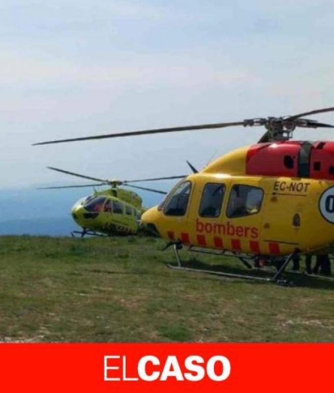 A man seriously injured after suffering an accident while paragliding in Àger