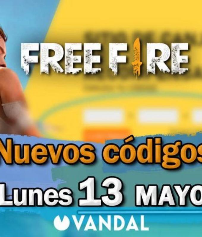 FREE FIRE MAX | Today’s codes Monday, May 13, 2024 – Free rewards