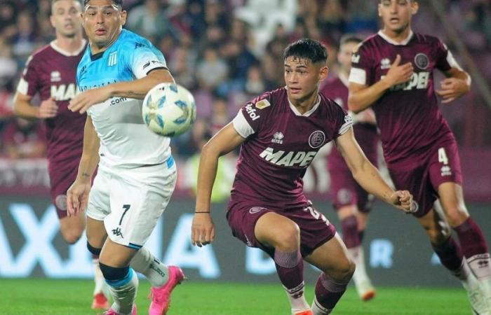 Racing loses on its visit to Lanús and exposes its leadership in the Professional League