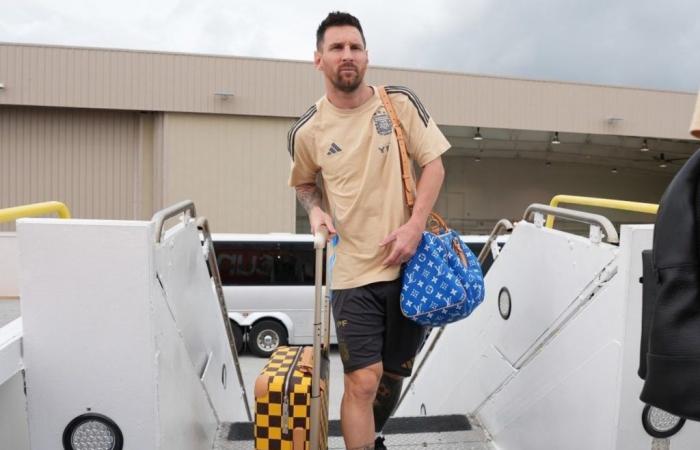 The Argentine National Team arrived in Washington with the certainty of Messi’s ownership