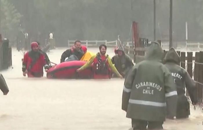 The 5 most shocking videos due to the serious storm in Chile