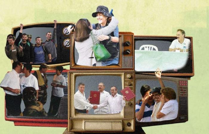 It is 70 years of television in Colombia: this is how the conflict and peace in Colombia has been covered