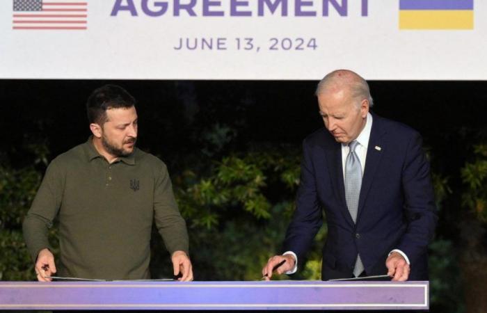 What is the pact between Joe Biden and Volodimir Zelensky about?