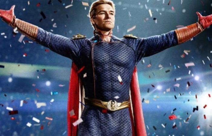 Homelander from “The Boys” was named “superhero of the year” by Time magazine